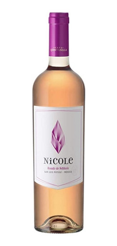 Imagen 1 de 1 de Vino Rosado Nicole Nebbiolo Cava Quintanilla 750 Ml