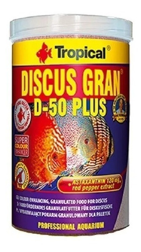 Alimento Discus Gran D-50 Plus P/pez Disco 110g Tropical