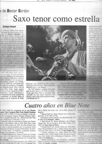 Babenco: Su Cine - Zum Felde Y La Pluma- Dexter Gordon: Saxo (Usado)