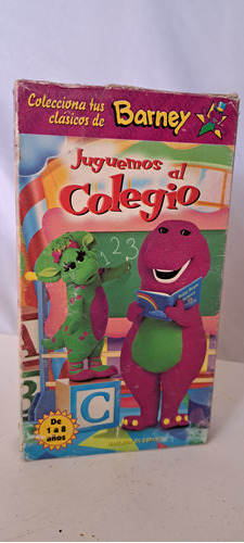 Vhs Juguemos Al Colegio Barney 