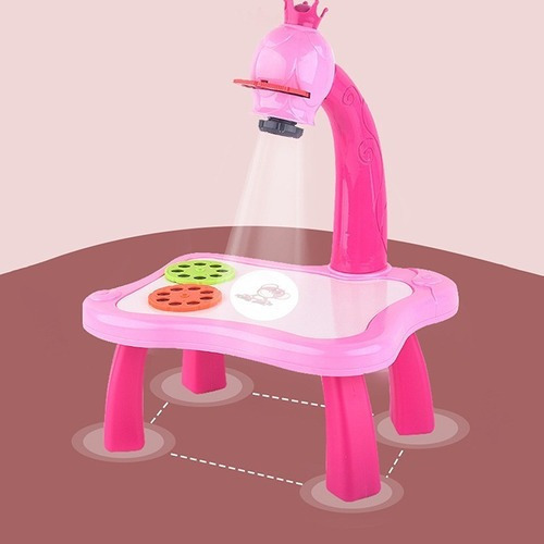 A Proyector Infantil Pintura Aprendiendo A Pintar Mesa