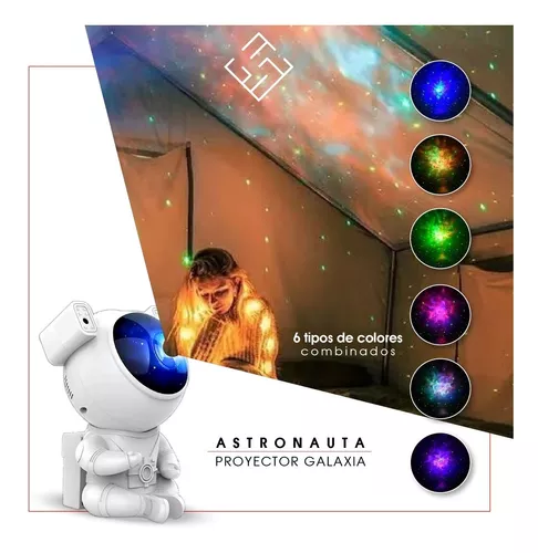 Astronauta Proyector de Galaxia