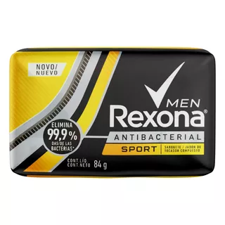 Sabão em barra Rexona Antibacterial Sport Men de 84 g