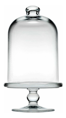 Dulcero Bombonera De Vidrio Base Para Mini Pastel Elegante