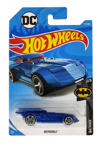 Hot Wheels Batman Batmobile Dc Comics De Coleccion