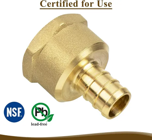 Pex - Adaptador Pex Hembra Npt De 1/2 Pulgada 1/2 Pulga...