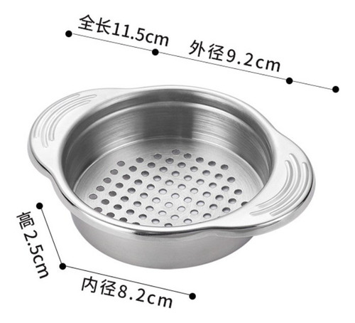 Lj Colador De Acero Inoxidable For Latas De Comida Y AtĂșn