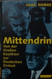 Livro Mittendrin - Horst Ehmke [1994]