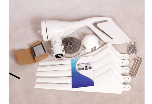 Imagen 6 de 11 de Turbina Energía Eólica Aerogenerador +microcontrolador Carga