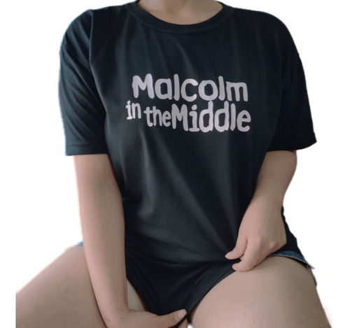 Remera De Algodón Malcolm In The Middle - Serie 90s