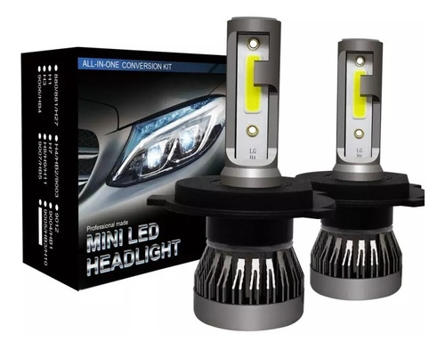 Ampolleta Led Para Autos Y Camionetas H4