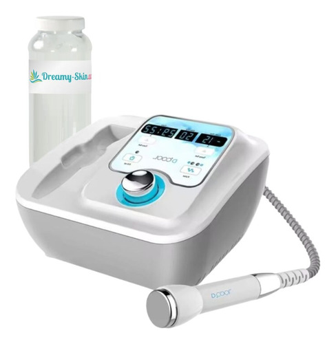 Electroporador Y Mesoterapia Profesional Dcool Con Gel 1kg Blanco