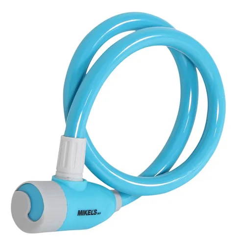 Candado Bicicleta Moto Cable Flexible Niño 65cm 12mm Mikels