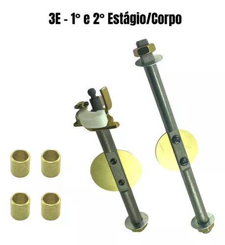 Sistema Afogador Carburador Brosol 3e Usado Epoca Raro