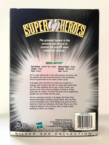 Figura Dc Comics Linterna Verde Silver Age Collection Súper (Usado)