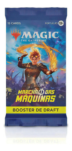 Booster Draft Avulso Magic Marcha Das Maquinas - Português