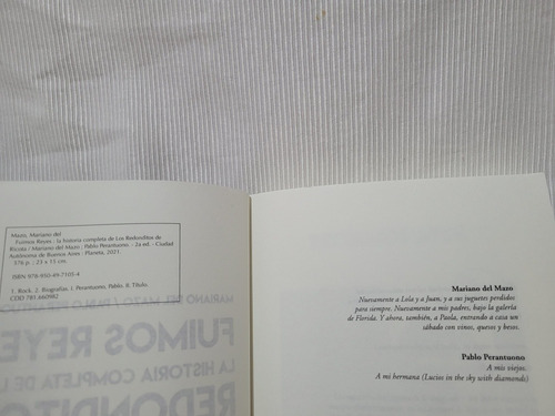 Imagen 8 de 8 de Fuimos Reyes Historia Redonditos De Ricota Mariano Del Mazo