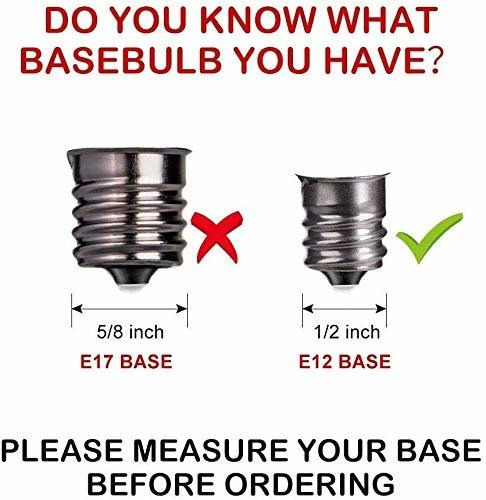 Globe G40 Bombilla Repuesto Base Tornillo 5 Para Conectors