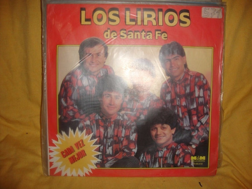 Vinilo Los Lirios De Santa Fe Cada Vez Mejor Rr C4