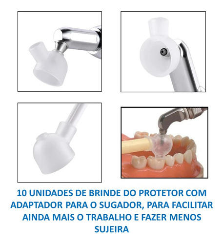 Jateador Microjato De Oxido De Aluminio Com Água Biomimetica