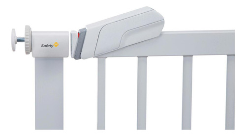 Puerta De Seguridad Para Bebe Safety 1st Flat Step Color Blanco