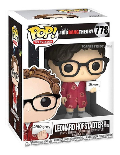 Funko Pop Leonard Hofstadter The Big Bang Theory 778 Orig
