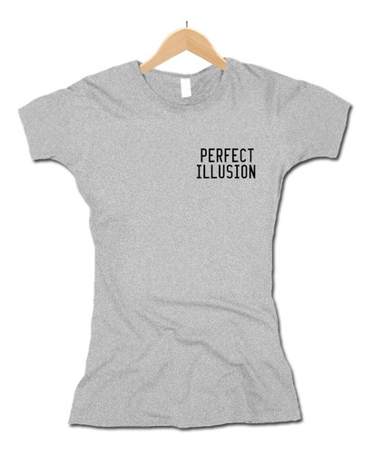 Lady Gaga Playera Perfect Illusion Camiseta Talla Mujer