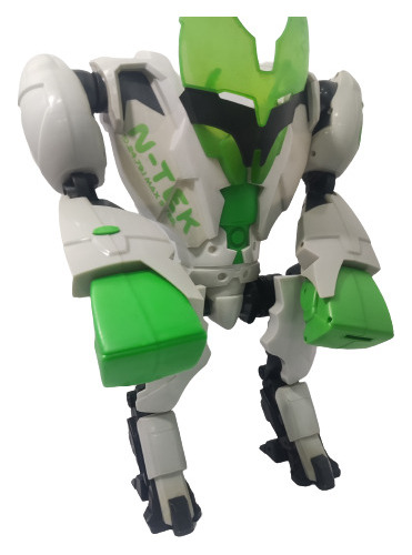 Muñeco De Robot Grande Ntek Max Steel Colorido Y Llamativo