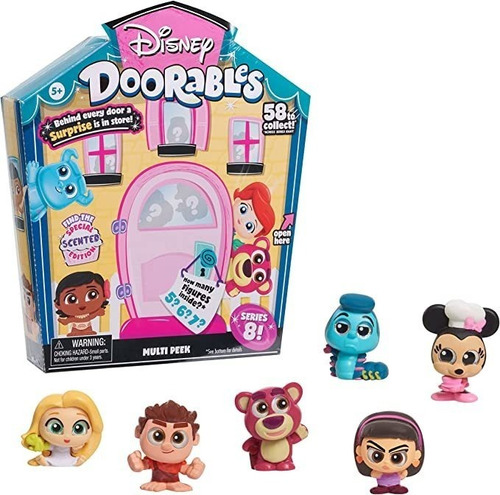 Just Play Disney Doorables Multi Peek Series 8 Figuras Cieg.
