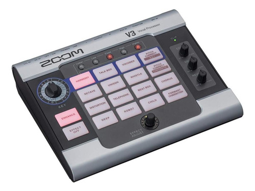 Zoom V3 Efectos Vocales Procesador + Zoom Zdm-1 Micrófono +
