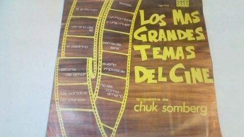 Lp Los Más Grandes Temas Del Cine Orquesta De Chuck Somberg