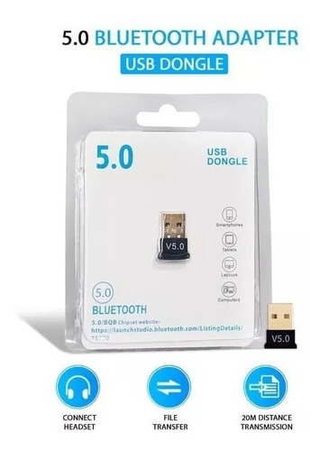 Mini Bluetooth Usb Dongle El Mas Pequeño Y Rapido Usb 2.0