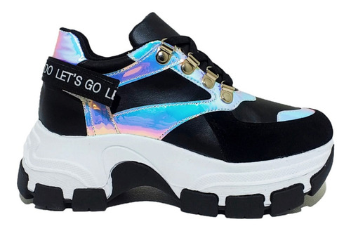 Zapatillas Damon Black/tornasol