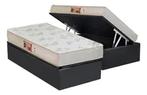 Comprar Cama Baú Solteiro: Colchão D33 Castor Sleep Max Relax+box C
