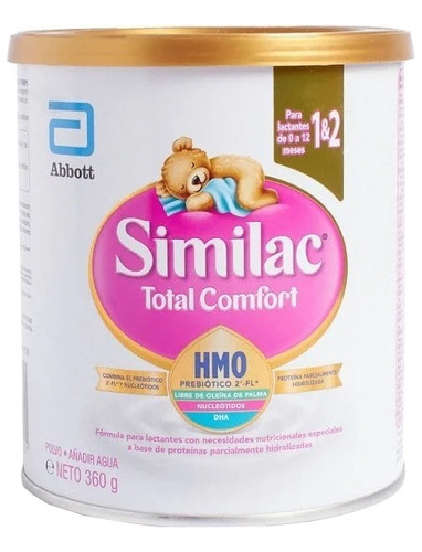 Similac Total Comfort 1&2 En Lata De 360g - 0  A 12 Meses