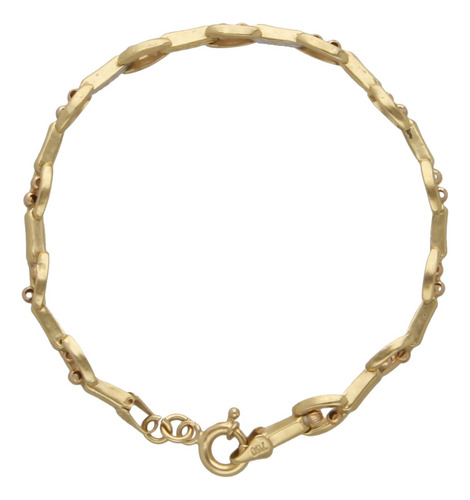 Pulsera De 18k Oro Amarillo, 6.9 Gramos