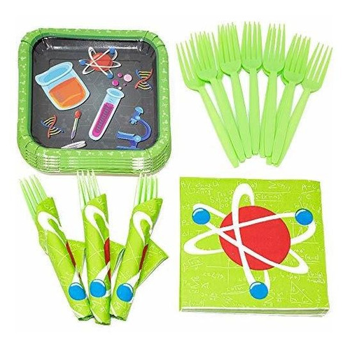 Paquetes De Fiesta - Science Party Value Party Supplies Pack