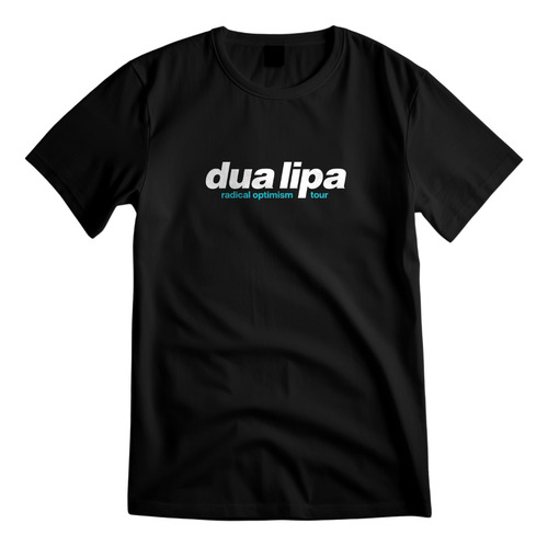 Remera Dua Lipa Radical Optimism Tour Gira - Doble Estampado