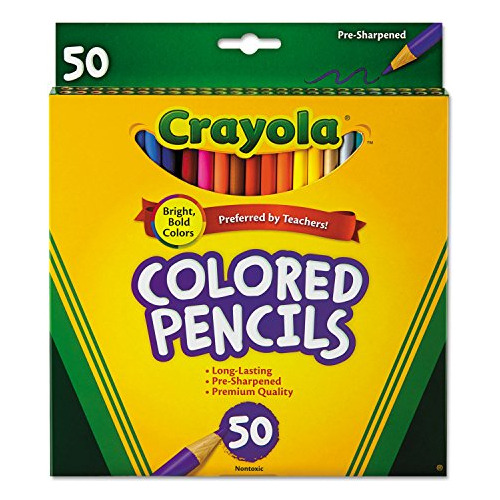 Crayola 684050 - Lápices De Madera De Colores De Barril Lar