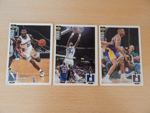 3 Figuritas De La Nba, Basketball,  1994