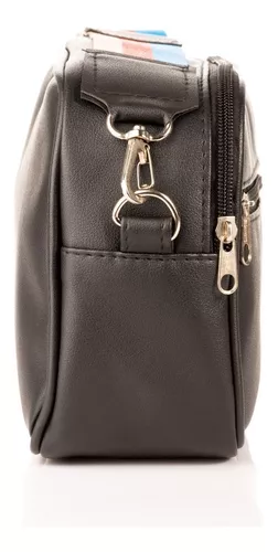 Bolso Morral Cartera De Mano Mujer Ecocuero Bandolera Pu Pm