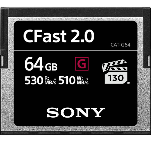 Sony 64gb Cfast 2.0 G Series Memory Card