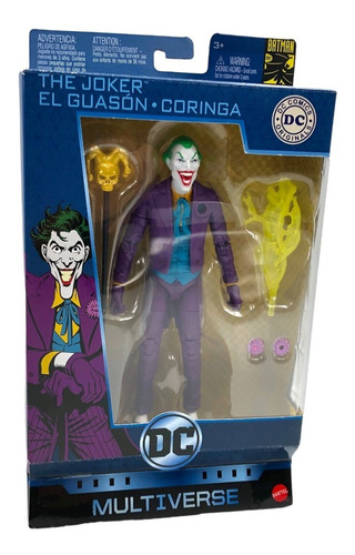 Dc Multiverse The Joker El Guasón Coringa Mattel Ruedestoy