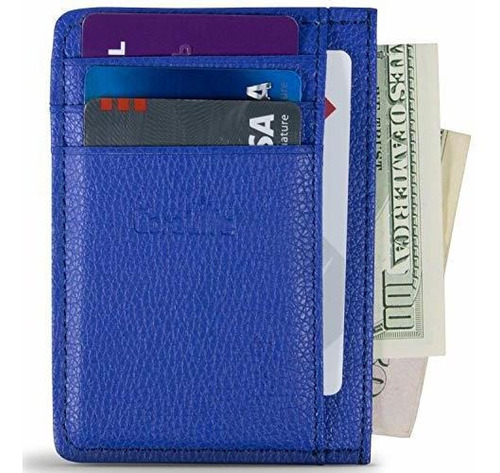 Corelife Slim Wallet For Hombre Minimalist Rfid M8nwx