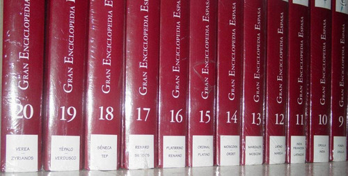 Gran Enciclopedia Espasa 20 Tomos
