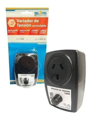 Variador De Tensión Enchufable 1200w P/ Taladros Guirnaldas