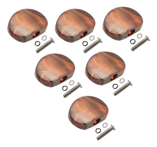 Clavijas De Afinación Para Guitarra De 6 Piezas Teclas