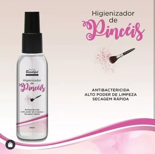 Imagem 2 de 2 de Display Com 12 Higienizador De Pincéis Face Beautiful