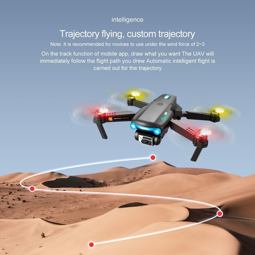 Drone Quadcopter 4k Hd Wifi Fpv 1080p Cámara Con Luces Led