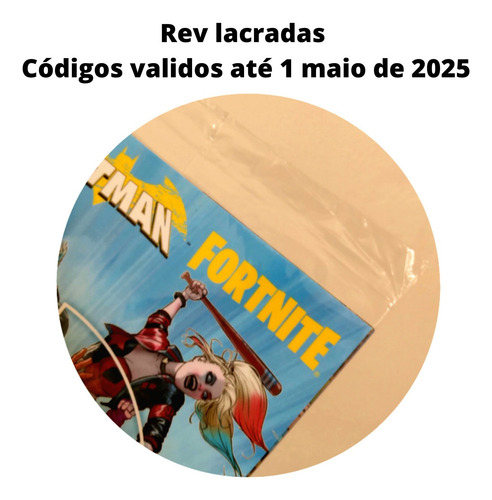 Imagem 5 de 8 de Revista Batman Fortinite Volumes 1/2/3 Códigos Lacrados